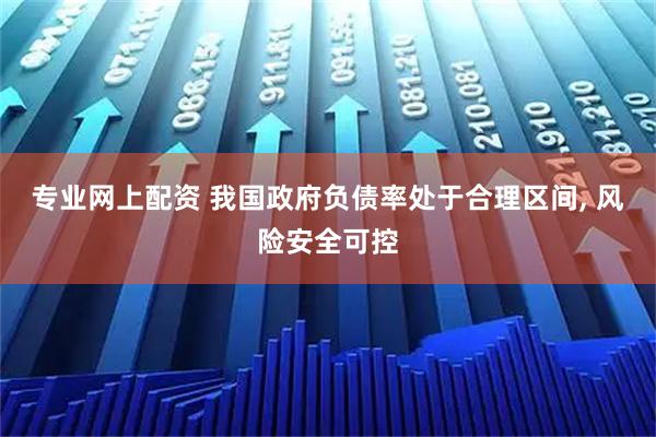 专业网上配资 我国政府负债率处于合理区间, 风险安全可控